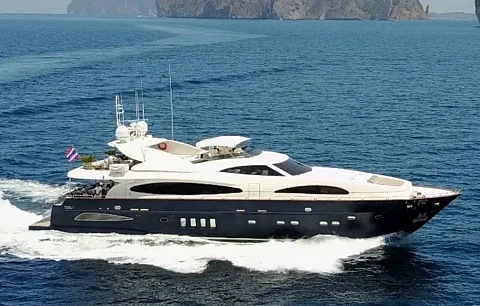 Astondoa — 104ft Astondoa GLX Charter Phuket to Koh Mai Thon/Maiton (Honeymoon Island)