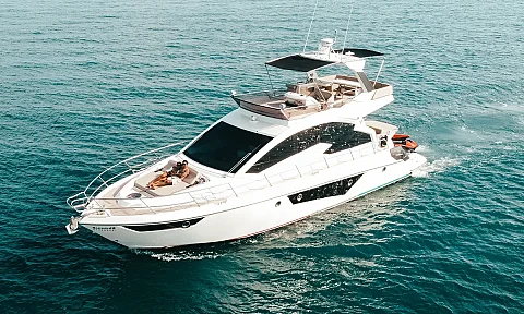 Gucci — 58ft Cranchi Yachts Charter Phuket to Koh Mai Thon/Maiton (Honeymoon Island)
