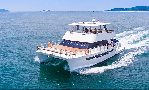 Power Buddy — 46ft Custom Build Charter Phuket to Koh Mai Thon/Maiton (Honeymoon Island)